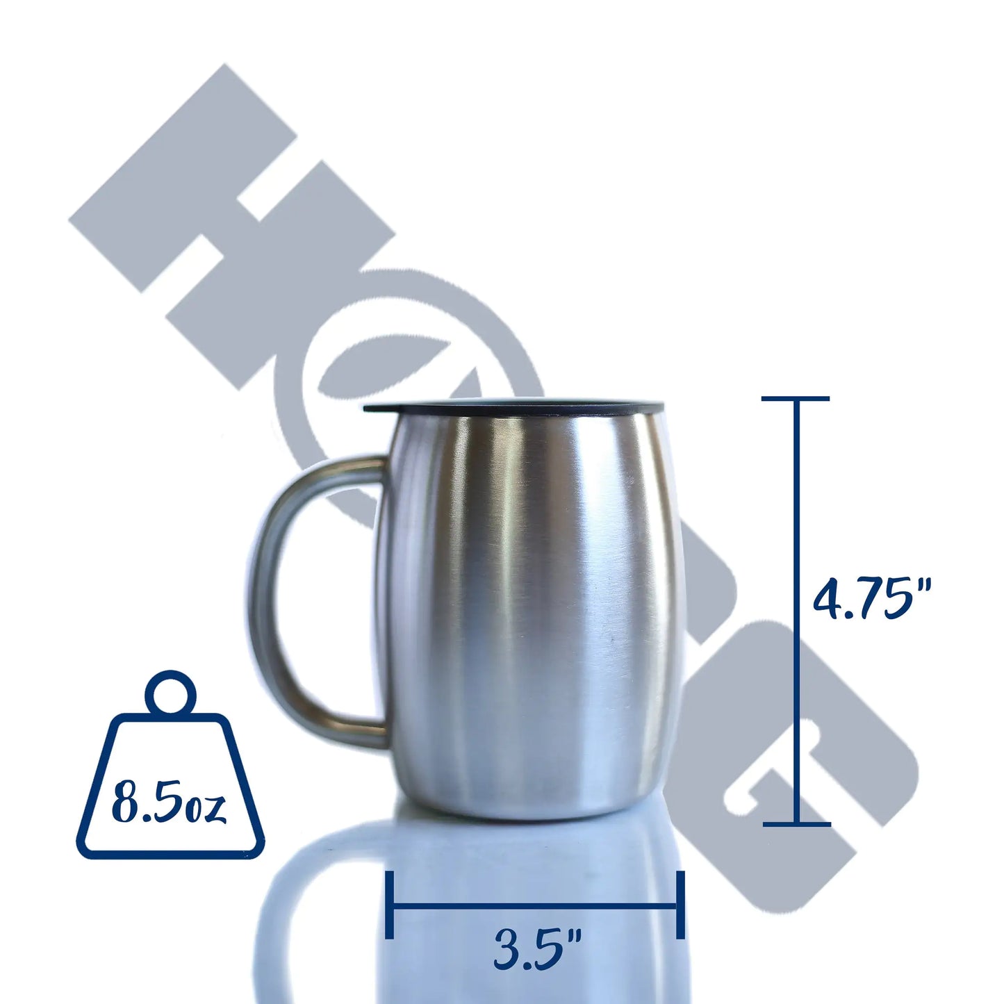 14oz Sip & Reflect Mug with Easy Sip Cover – A Warm Moment of Peace