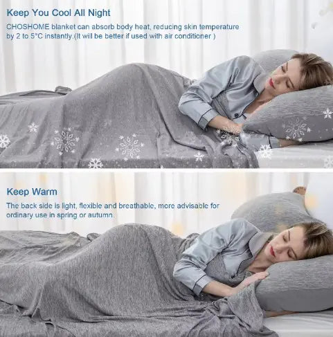 Stay Cool, Sleep Better: Cooling Blanket