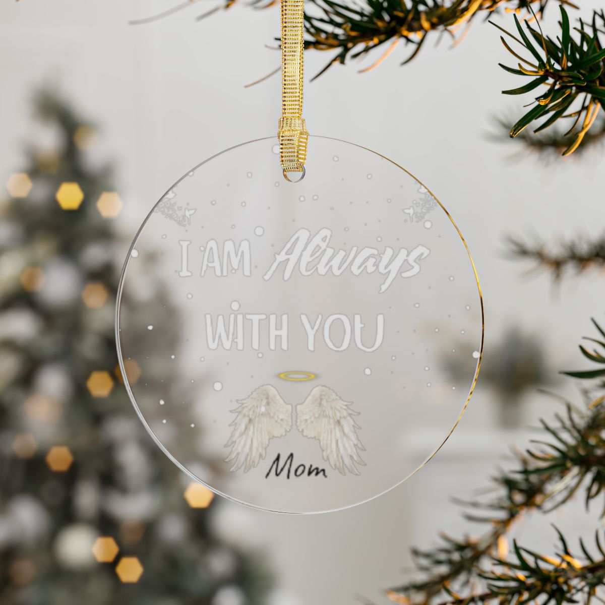 Forever in Our Hearts – A Heavenly Tribute Ornament