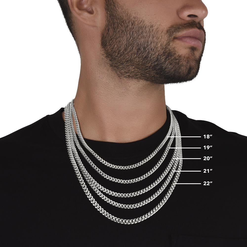 To My Man - Unbreakable Bond Cuban Link Necklace
