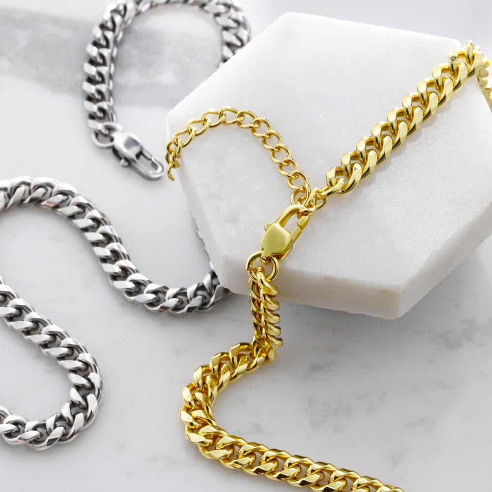 To My Man - Unbreakable Bond Cuban Link Necklace