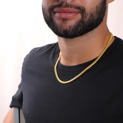 To My Man - Unbreakable Bond Cuban Link Necklace