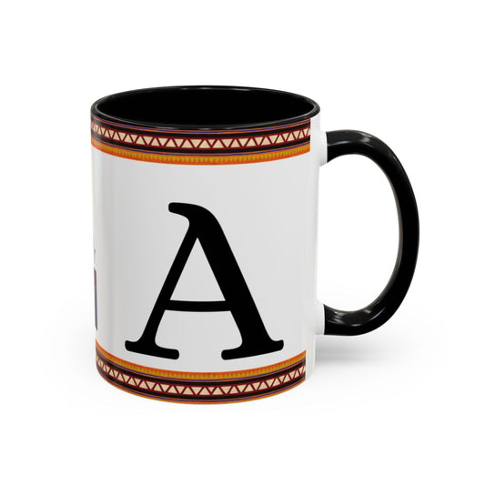 Bold Heritage Mug – Personalized African-Inspired Design