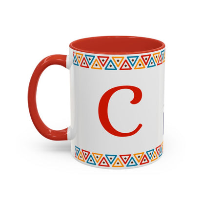 Personalized Cultural Pattern Mug – Winter Edition