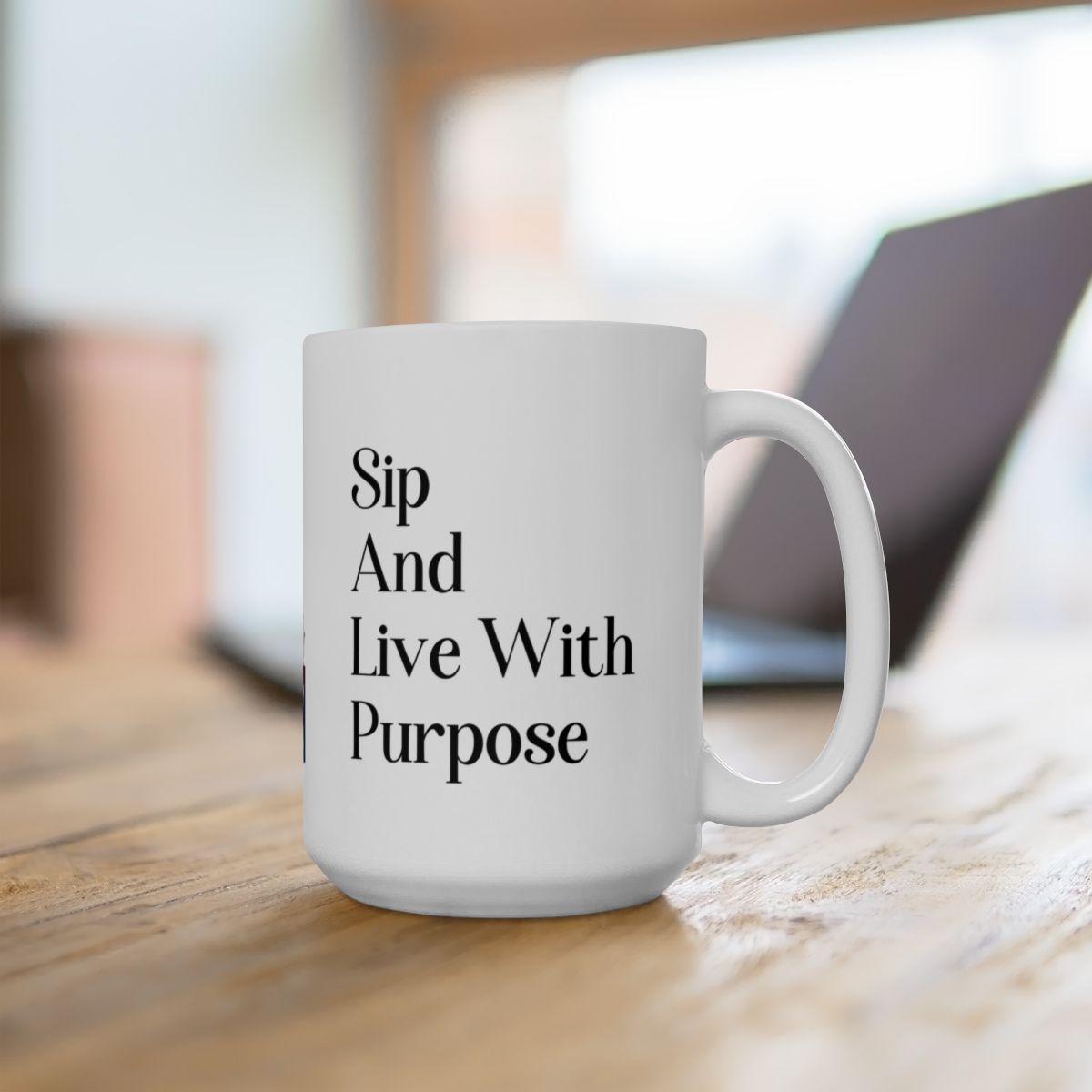 Sip And Live With Purpose Mug