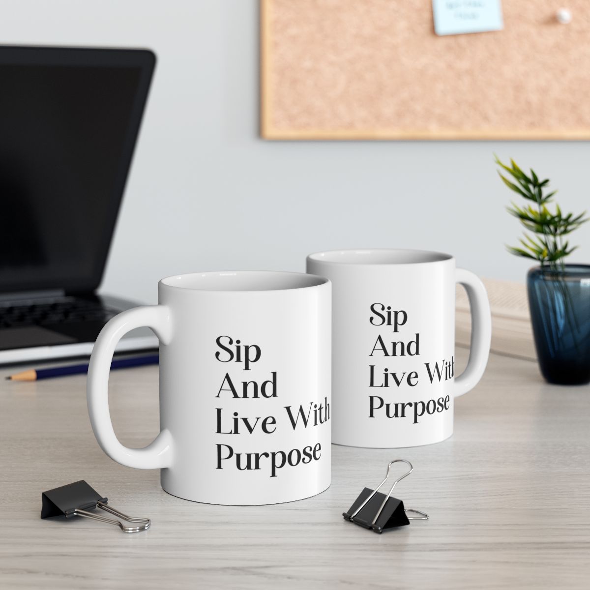 Sip And Live With Purpose Mug