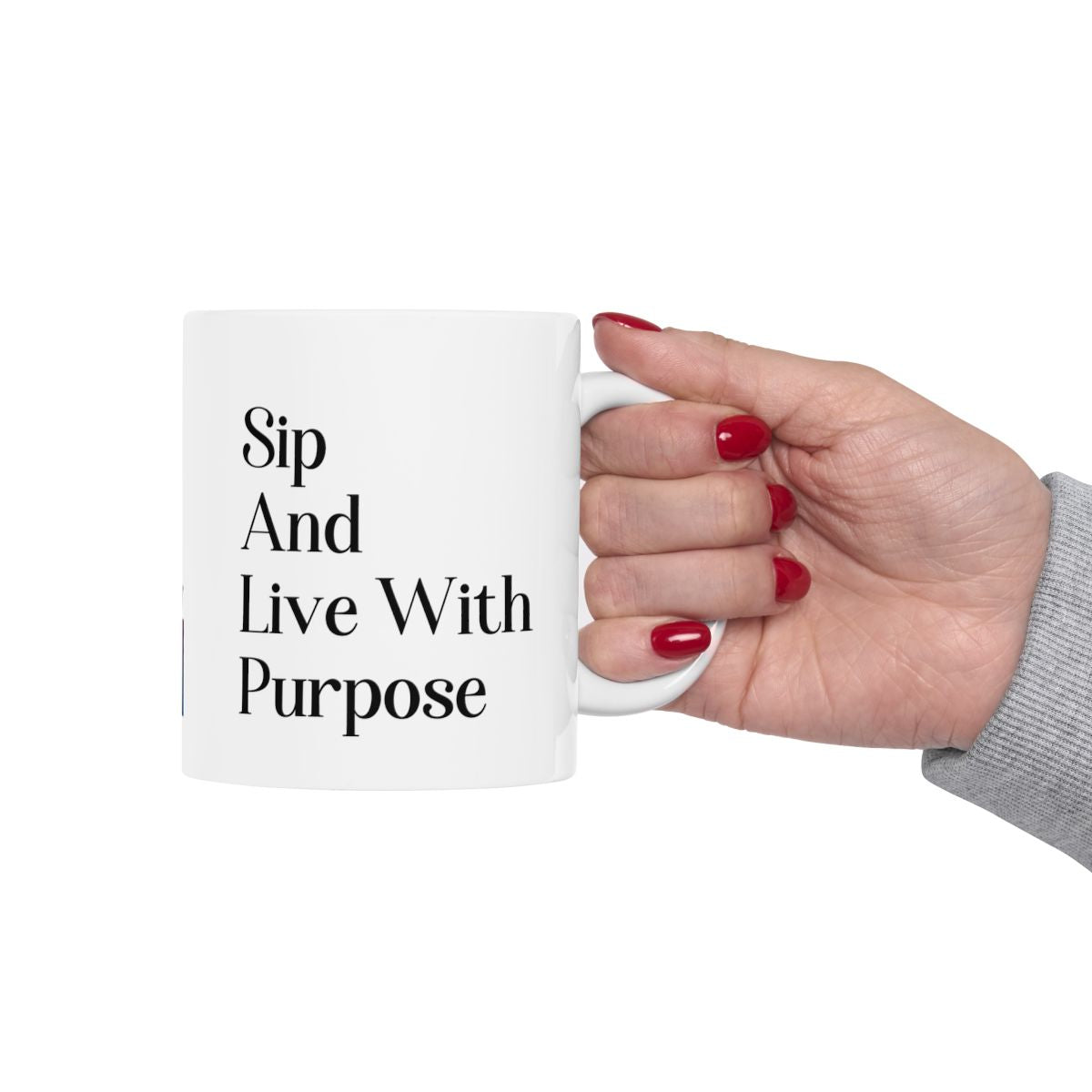 Sip And Live With Purpose Mug