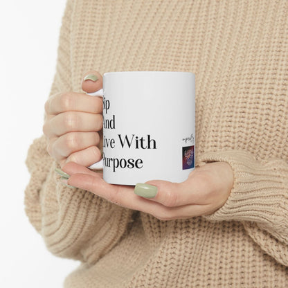 Sip And Live With Purpose Mug