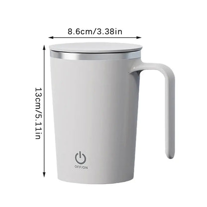 Self-Stirring Mug for Perfect Coffee & Tea Blends