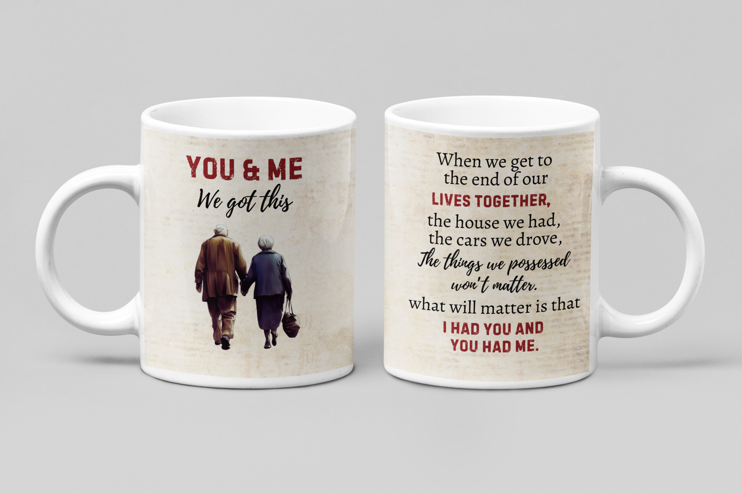 Love That Lasts: A Heartwarming Tribute Mug for Life’s Greatest Journey