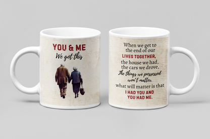 Love That Lasts: A Heartwarming Tribute Mug for Life’s Greatest Journey
