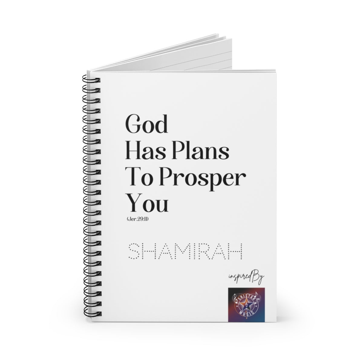 Jeremiah 29:11 Prayer Journal - Lined Pages