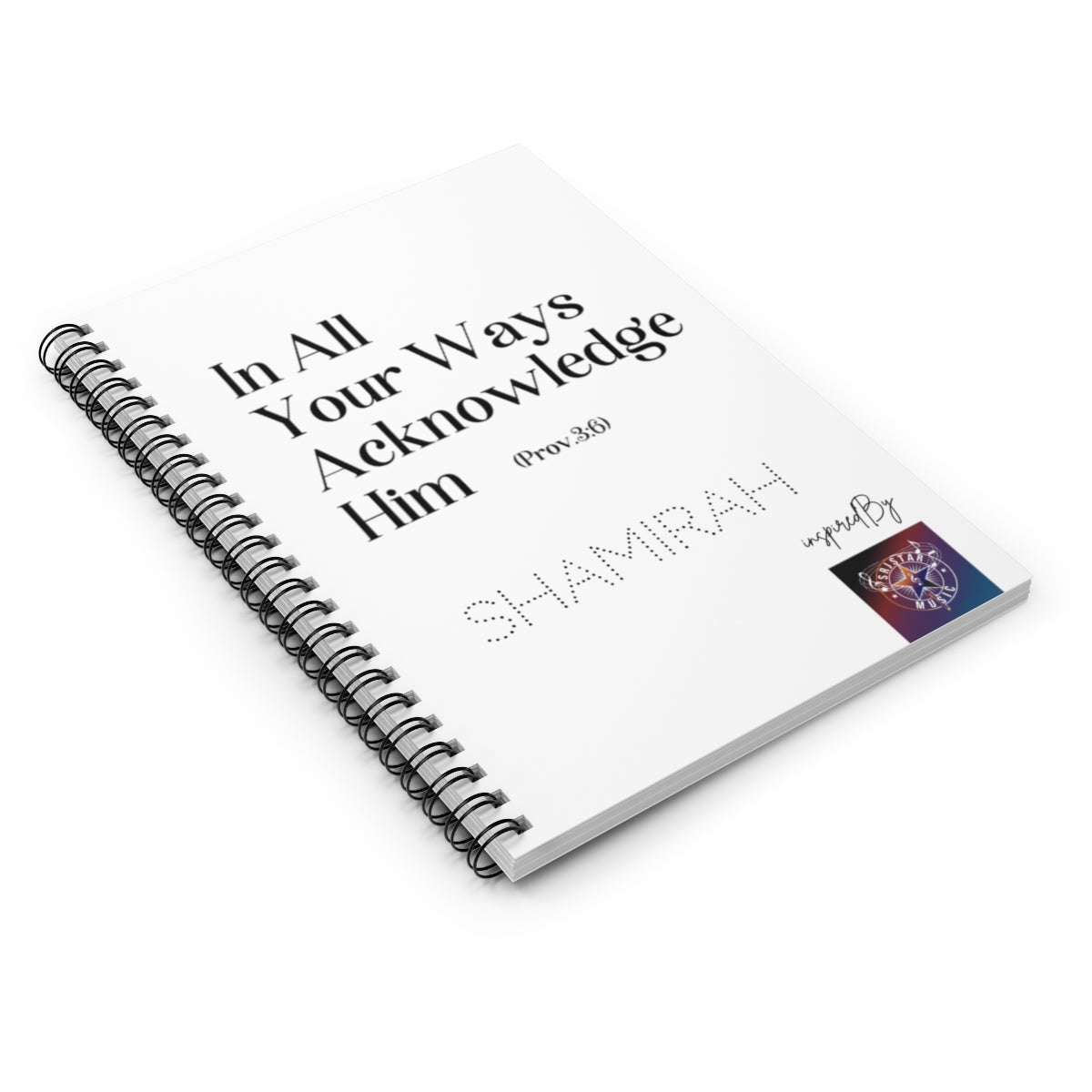 Proverbs 3:6 Prayer Journal - Lined Pages